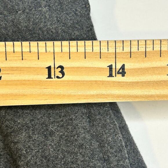 J.crew charcoal gray wool and cashmere blend lined short skirt size 6 - Picture 6 of 7